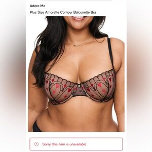 Adore Me ~ Plus Size Amorette Contour Balconette Bra 42DDD
